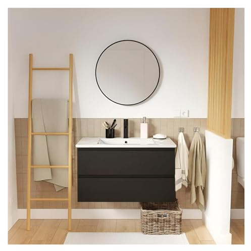 MOB-IN Mobile singolo lavabo 80 cm + lavabo Sorrento