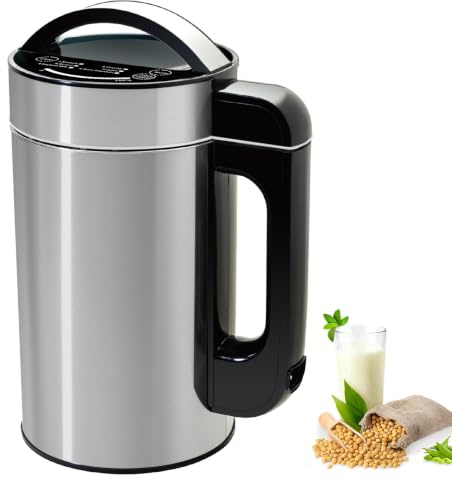 Nut Milk Maker Machine 1.2l Automatic Cleaner for Soy Oat Plant Drink