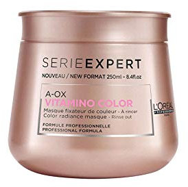 L'Oréal Professionnel Serie Expert Vitamino Color A.OX Gelmaske für geschmeidig weiches, glänzendes Haar mit dynamischen Farbreflexen, 250 ml