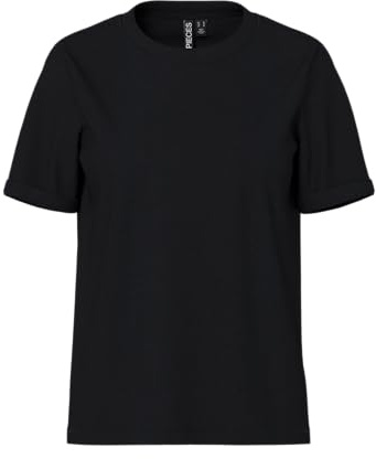 PIECES t-shirt dam, svart, XL