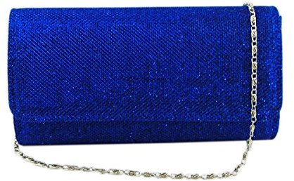AITING damen abend party hochzeit ballabschlussball kupplung brieftasche handtasche klein königsblau