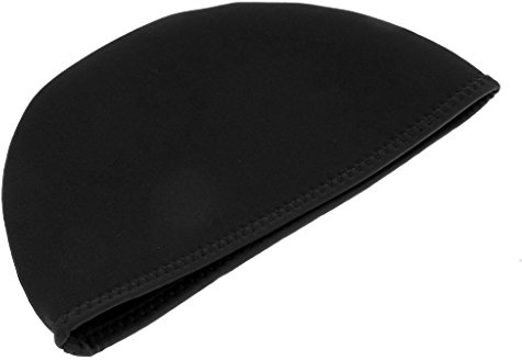Sharplace Unisex 2mm Neoprene Warm hat Swimming Cap for Surfing Kayak Rafting Canoe Snorkeling S/M/L, Black, L 57 to 61cm