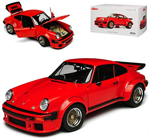Porsche 911 934 G-Modell RSR Coupe Rot 1973-1989 1/18 Schuco Modell Auto