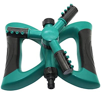 Accesorios a prueba de fugas 1 PC 360 grados círculo rotativo agua rociador aspersor hierba césped automático tres brazo riego rociadores jardín boquillas de irrigación