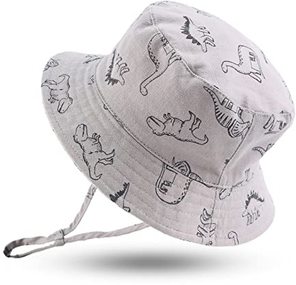 XIAOHAWANG Large Bord Chapeau de Soleil Bébé Enfant Bonnet d’été pour Garçon Fille Anti-UV Casquette Réglable