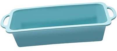 ifundom Molde Rectangular De Silicona Para Pasteles Fácil De Desmoldar y Limpiar Resistente Al Calor Adecuado Para Hornear Pasteles y Hacer Pan Casero Para Postres y Desayunos Color Verde