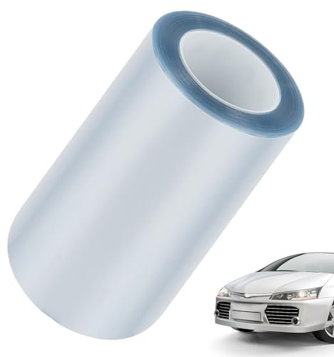 ZAGARO Klare Schutzfolie für Autos,Klare Lackschutzfolie - Transparente PU-Folie für Autokratzer, vielseitig einsetzbar - Verschleißfeste Autofolie zum Außenschutz von Motortüren, Autoschwellen