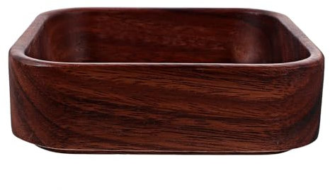 HOLIDYOYO Assiette Bois Irregulière Pour Fruits Et Snacks Plat De Service Élégant Bois Naturel Pour Desserts Et Salades