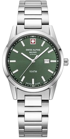 swiss alpine military Damen Uhr Analog Quarz 77767.1 Edelstahl
