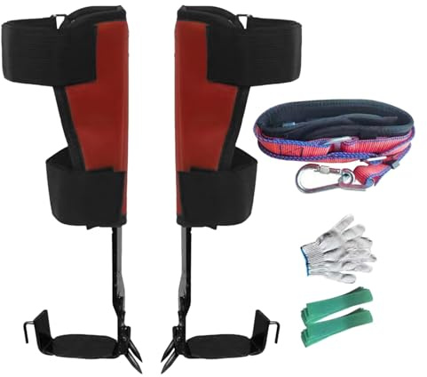 Zapatos de escalada en árboles | Equipo de escalada de poste ajustable
