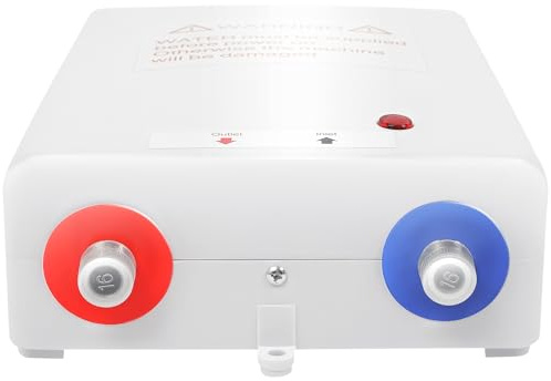 Durchlauferhitzer Dusche, 3500W 230V Druckfest Mini Elektrischer Durchlauferhitzer, Warmwasserbereiter Geeignet Für Waschbecken, KüChen, SpüLbecken, 18 X 13 X 7cm