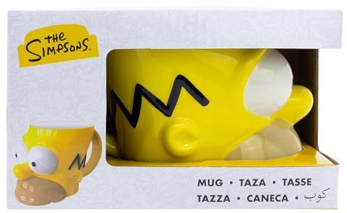 Stor TAZA CERAMICA 3D EN CAJA REGALO SIMPSONS HOMER