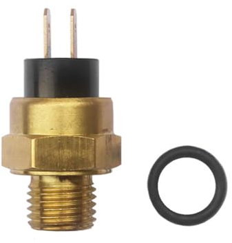 Doxiuyo Sensore Temperatura Acqua Interruttore Ventola Radiatore Moto M14x1.5