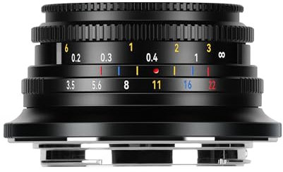 7artisans 10mm F3.5 APS-C Weitwinkel Objektiv für Sony E, Manueller Fokus Wide-Angle Lens E Mount Kompatibel mit Sony E Mount Kamera