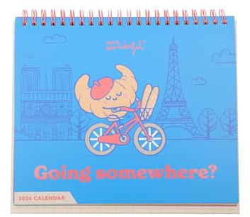 Mr. Wonderful - Calendrier de bureau 2026 - Going somewhere?