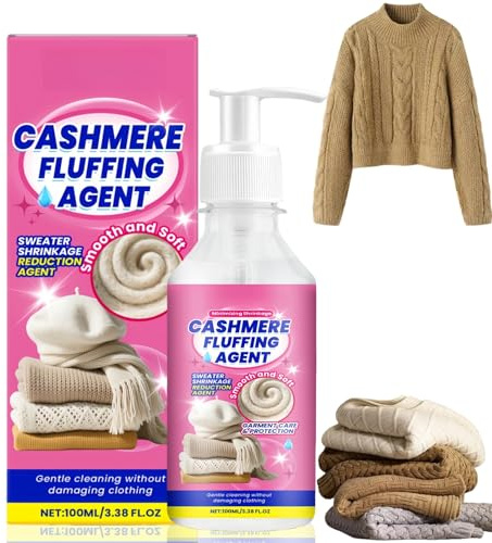 100ML Wool Sweater Shrinkage Reduction Agent & Laundry Conditioner,High-Efficiency Washing Conditioner & Wool Detergent,Gentle Laundry Softener for Woolen Clothes,Gentle Fabric Care