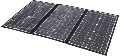 Vvikizy Chargeur de Panneau Solaire Pliable 200W IP65, Panneau Solaire Portable Léger pour Camping-car, Voiture, Bateau, Voyage