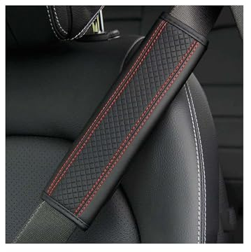 TRQCHIPS 2 Pezzi Imbottiture Protezione, per Toyota CH-R EV 2020-2023 Rimovibile Copri Cintura Auto Copertura Protezione della Spalla
