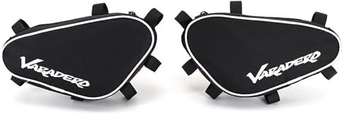 Générique Sacoches De Protection pour Cadre Moto pour XL 1000 Varadero XL1000 2007-2013, Sac Rangement pour Outils Réparation, Étanche Sacoches Selle Sac Voyage