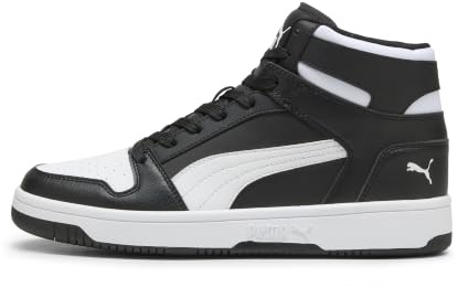 Puma Men's Low-top Trainers, Schwarz/Weiß, 38.5 EU