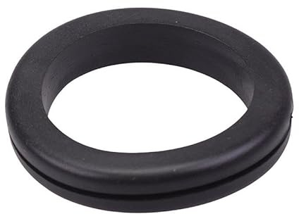 50mm Cable Open Style Rubber Wiring Grommet DIY (Pack of 10)