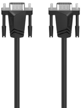 Hama VGA-Kabel, Full-HD 1080p, 1,50 m, Schwarz, 1,5 m lang