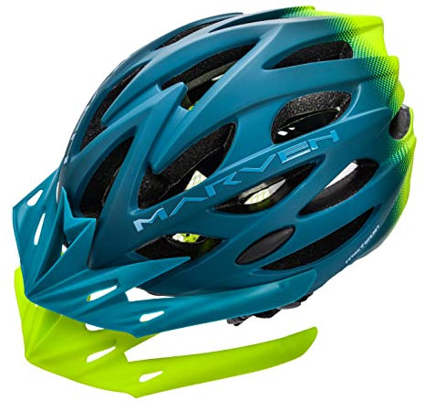 meteor® Marven Fahrradhelm Herren Damen Kinder-Helm MTB rollerhelm mädchen kinderfahrradhelm für Downhill rennradhelm Mountainbike Inliner skaterhelm BMX fahradhelm Scooter Jungen Bike Helmet