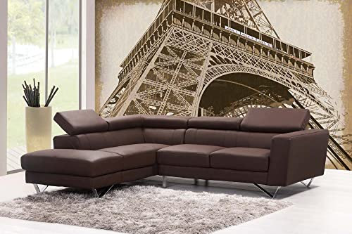 WTD Mantiburi Papier peint photo non tissé Motif Paris VINTAGE 375 x 250 cm (avec colle) – Papier peint non tissé – Papier peint mural – Papier peint mural – Prêt à être monté