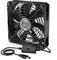ELUTENG 140mm USB Ventilador para PC Ordenador con 3 Velocidades Ajustables, Ventilador USB 5V Compatible con Computadora / PS4 / Caja de TV/Gabinete AV/Router