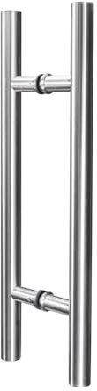 METALUSTIC Stangengriff Stoßgriff 1000/1200 MM, Edelstahl Stangengriff, Türgriff, Stossgriff für Haustür, verschiedene Größe