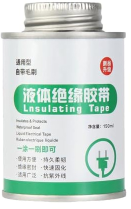 Liquid Tape,Liquid Tape Electric - Cinta adhesiva resistente al calor de 150 ml, aislamiento de alambre líquido, cinta aislante impermeable para decoración de circuitos, instrumentos electrónicos,