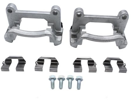 SHLPDFM 2 x Bremssattelhalter hinten für VW T4 15 Zoll Räder links rechts 7D0615425