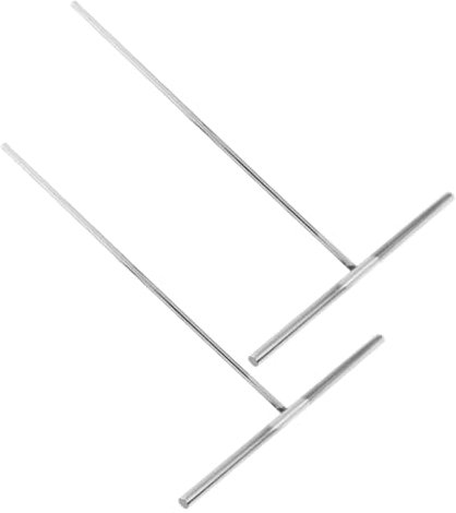 SHOWERORO 2pcs Stainless Steel Crepe Spreader Tool for Kitchen for Making Crepes and Pancakes Convenient Pancake Tool and Kitchen Supply