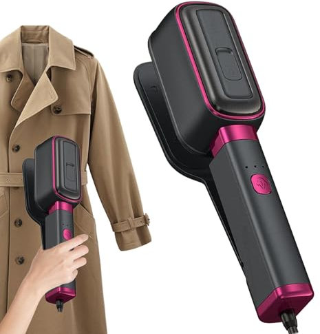 Vaporizador de de mano, vaporizador de de mano,Tela portátil plegable de hierro humeante con tanque de agua de 60 ml - Vapor vaporizador para el hogar para el hogar, viajes, apartamento