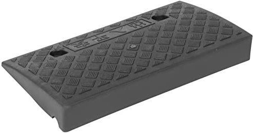 TOPPERFUN Rampe Accès Extérieur Caoutchouc Plastique Tapis De Rampe pour Voiture Moto Et Fauteuil Roulant Résistant Et Facile à Installer