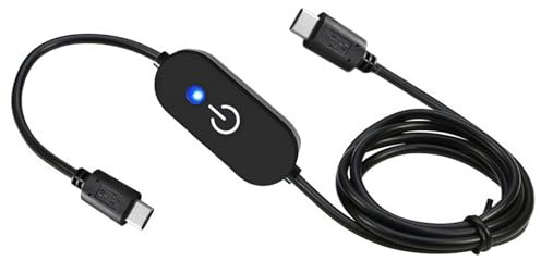 Kfwfuaee USB C Touch Dimmer Controller für LED Leuchten mit Speicherfunktion und 3A Ausgang USB C Dimmer
