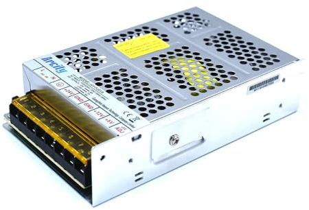 Arcity 5V 12V 24V Output Switching Power Supply Unit Adjustable for Video Multi Games Machine Console Cocktail CCTV Computer DIY New