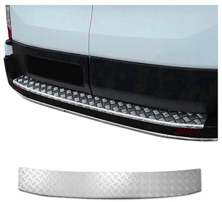 OMAC Rear Bumper Sill Cover Protector Guard for Ford Transit 2015-2026 Aluminium