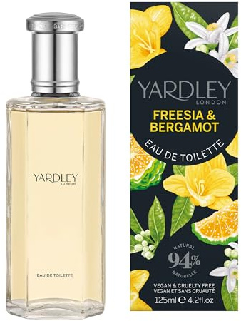 Yardley London Freesia and Bergamot Eau de Toilette 125ml