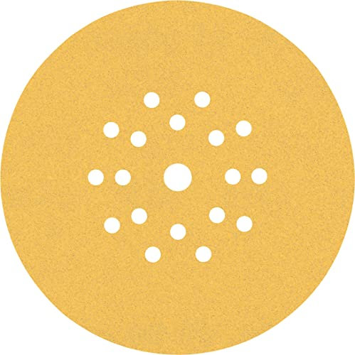 Bosch 25x EXPERT C470 Sandpaper (for Paint on wood, Hardwood, Ø 225 mm, Grit 120, Professional Accessory Drywall Sander)