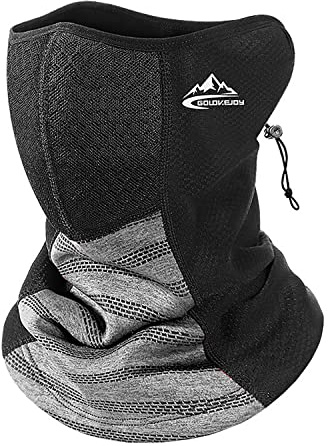 GEEKEO Scaldacollo Invernale Uomo Donna Termico Copricollo Moto Invernale Pile Termico Bandana Mascherina Sportiva Scalda Traspirante per Sci Snowboard Ciclismo