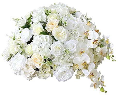 Opaeroo Große Größe Künstliche Blumenkugel Hochzeit Dekoration Straße Leading Home Hotel Tisch Blumendekor Für Weihnachten Hochzeit Dekorative Blume 50CM