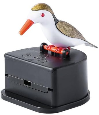 Little-Bird Zahnstocher-Spender, lustiger Push-Typ-Zahnstocher-Halter in Vogelform, Zahnstocherhalter für zu Hause