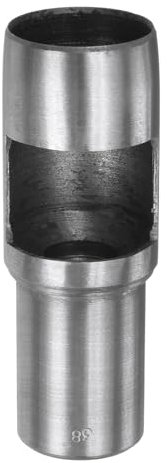 sourcing map Hollow Punch for Leather 38mm Round Hole Punch Tool for Belt Puncher Carbon Steel Single Punch for Watch Belts Cut Leather Craft Rubber Paper Fabric Plastic Soft Material