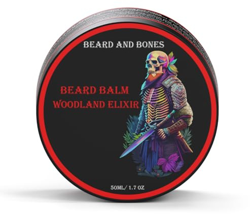 Beard & Bones 50ml Beard Balm for Men | Nut Free (Woodland Elixir)