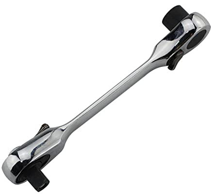 2 en 1 1/4 para llave de carraca de cabeza para llave de carraca con 72 dientes de doble vía, destornillador para llave de trinquete de cabeza de 1/4 pulgadas, llave de dos vías, destornillador de
