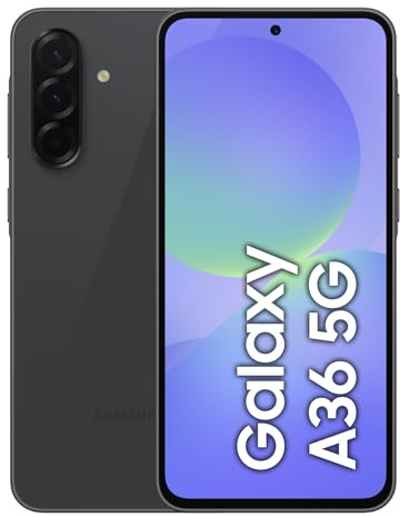 Samsung Galaxy A36 5G, Smartphone Android, 128 Go, Smartphone déverrouillé, Noir