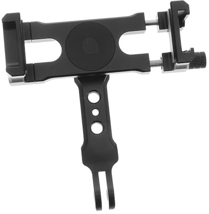 BRIGHTFUFU Smartphone Halterung Mit Blitzschuh Mount Drehbarer Telefonstativadapter Kompatibel Für Live-Streaming Und Kamerabefestigung Dual-Slot-Design Für Kartensteckplätze Stabiler Handy-s