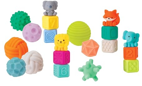 Infantino Super Soft Stackables Activity Speelset BK-315364