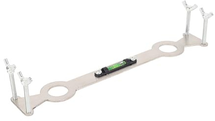 Livellatore di Tubi in Acciaio Inossidabile con Alto Livello di per Precisione per Soffitto e Rubinetti, Livellatore Fisso per Tubo Multiuso Regolabile